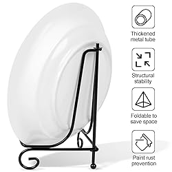 vivinin 4 Pack Plate Stands For Display,Plate