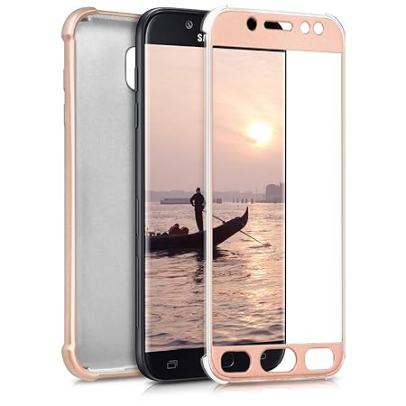 kwmobile Samsung Galaxy J5 (2017) DUOS Handyhülle - Hülle für Samsung Galaxy J5 (2017) DUOS Handy Case Cover Silikon Schutzhü