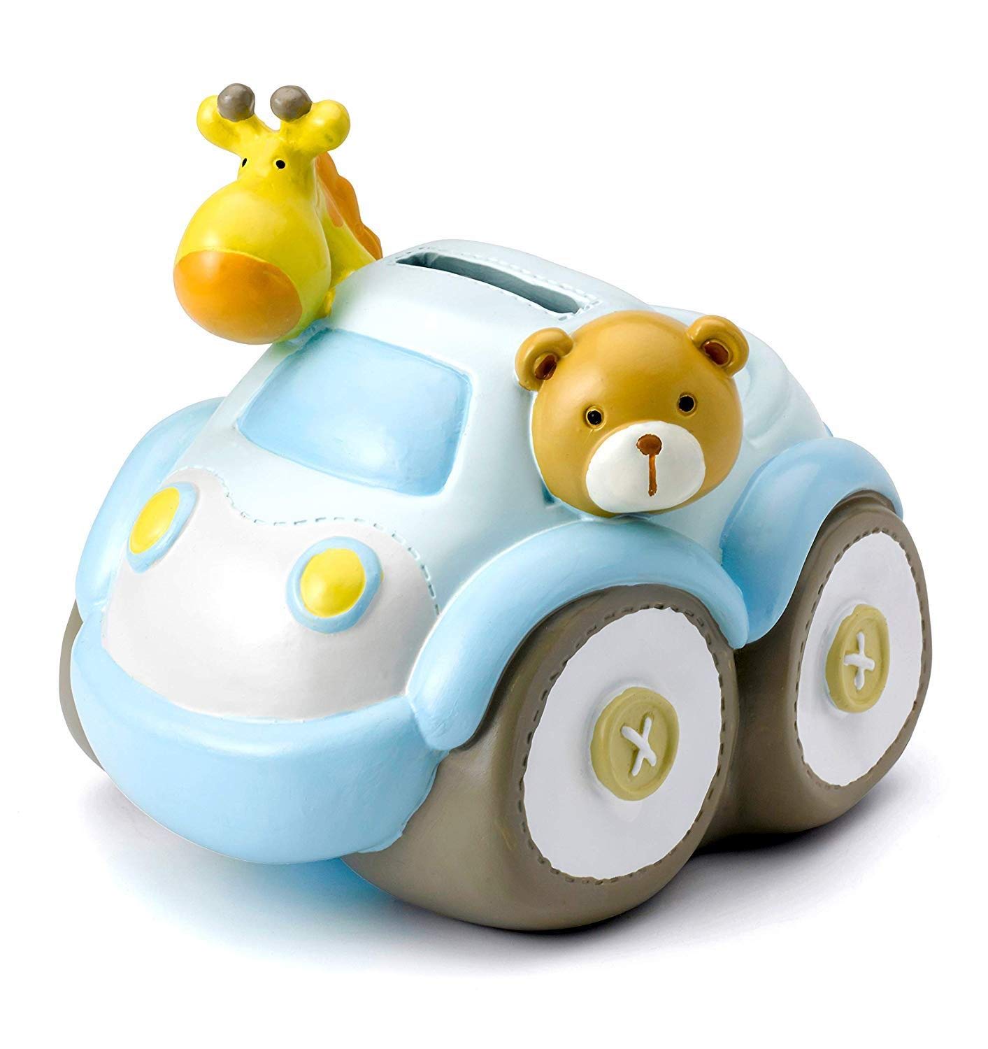 Mousehouse Gifts - Safari Car Piggy Bank, Car Money Box for Children's Savings