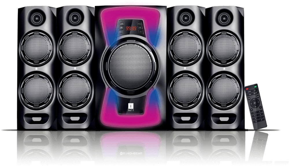 iball 4.1 speakers with bluetooth