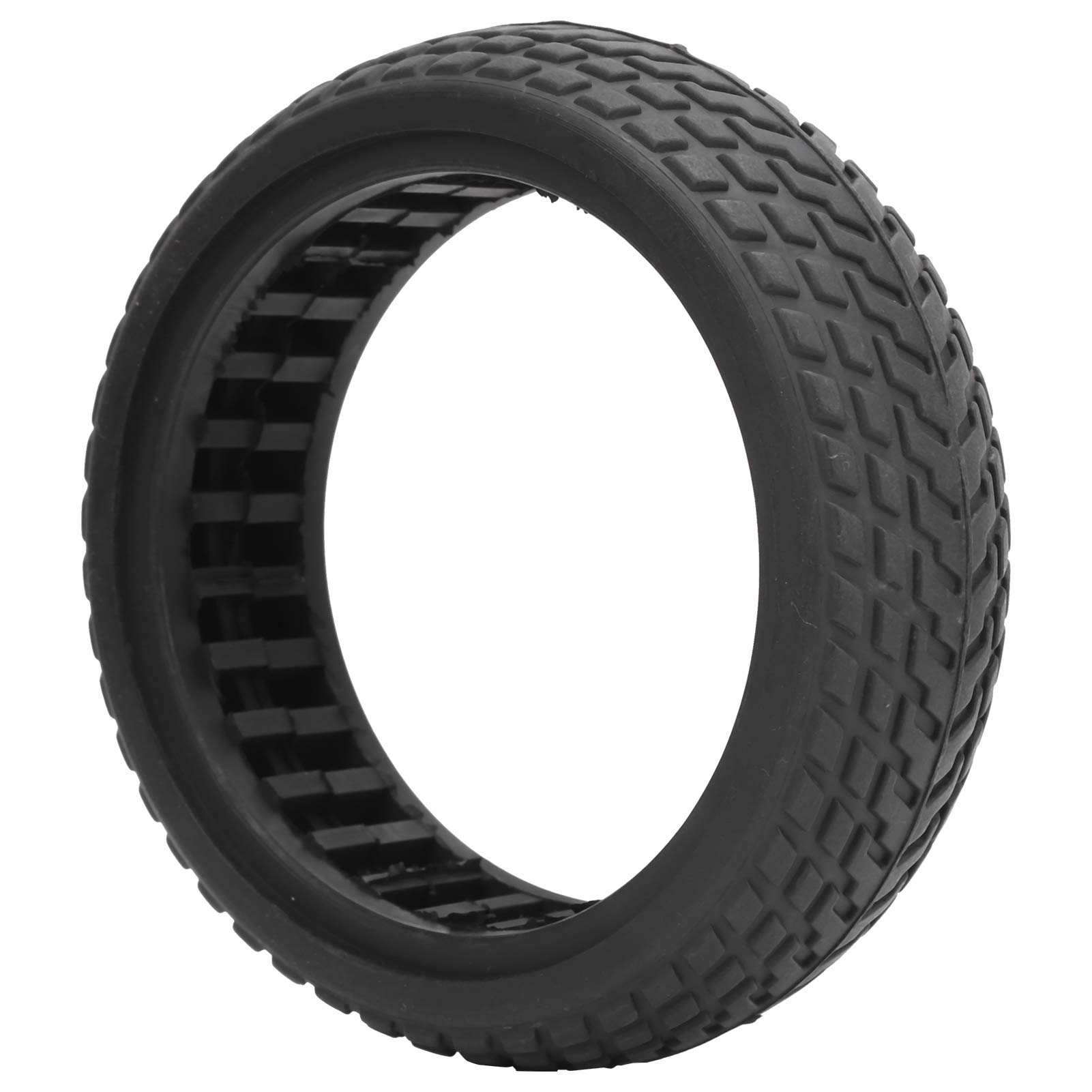 Dilwe Electric Scooter Tyre 6.5inch Solid Tire Explosion?Proof Rubber Wheel Tyre Replacement
