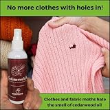 Evanmore Cedarwood Oil Moth Repellent 100 ml Natural Safe Spray view 5