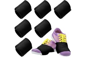 ZUYYON 6 Pairs Dance Shoe Socks Over Sneakers Shoe Cover on Smooth Floors Dancing Shoe Sliders Ballet Dancers Turning Socks