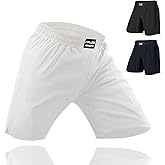 Fikazo MMA Shorts Men - No Gi BJJ Grappling Shorts for Muay Thai, Boxing, Fight,Wrestling & Combat Training