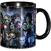 Funny Coffee Mug - Halloween Horror Classic Movie - Horror Movie Enthusiast Gifts – Halloween - Holds up to 11oz Novelty Cup