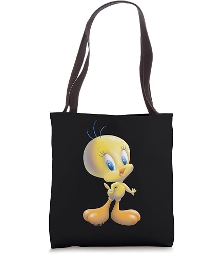 Amazon.com: Looney Tunes Retro Tweety Tote Bag : Clothing, Shoes