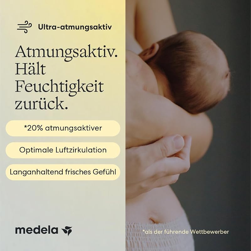 Ultra-atmungsaktive Stilleinlagen – Hochgradig saugfähig – Diskretes Design für hohen – 60er Pack