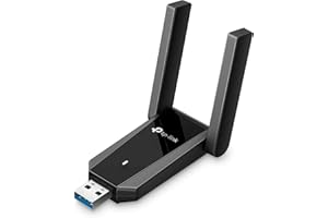TP-Link AX1800 WiFi 6 USB Adapter (Archer TX30U Plus) – Dual High-Gain Antennas, Up to 1800 Mbps, USB 3.0, OFDMA, MU-MIMO, WP
