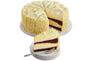 The Cheesecake Factory Ultimate Red Velvet Cake Cheesecake (10 Inches), Red Velvet, Cream Cheese Frosting, Decadent, Gift