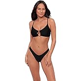 Sports Illustrated Womens Double Ring Bralette Bikini Top