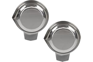 DOITOOL Stainless Steel Diamond Weighing Pan for Digital and Pocket Scales Precision Jewelry Scale Dish and Food Weighing Tra