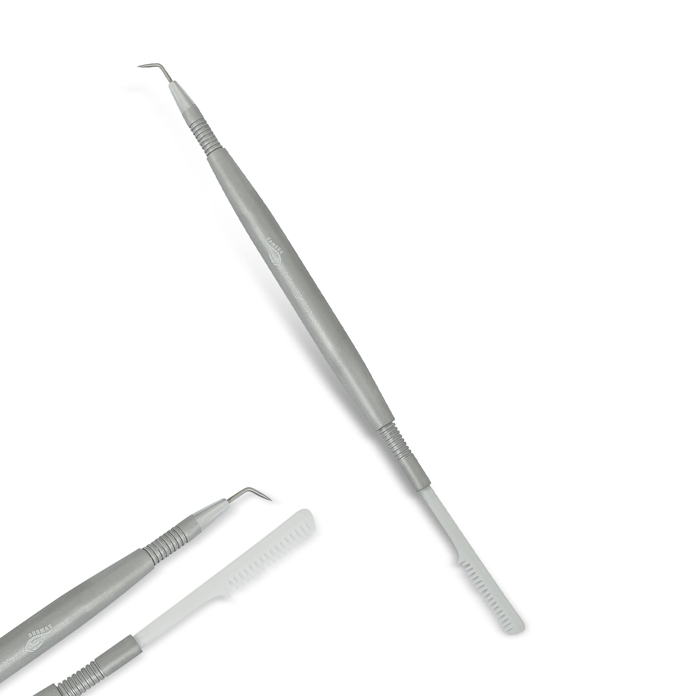 ZAMAHA UK Lash Lift Tool Professional Silver Stainless Steel - Eyelash Separator Tool kit with Lifting Comb – Lash Lift Tint Perming - Eyebrow Extensions Accessories
