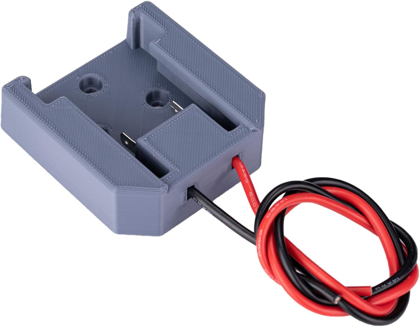 Battery Adapter for Milwaukee M18 Battery 18V Dock Power Mount Connector 14 Gauge Robotics(DIY): Home Audio & Theater