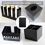 DARENYI 10Pcs Acrylic Sheet 1mm Black 15x10cm Flexible Plastic Board Display view 3