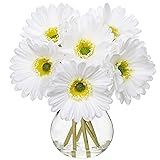 Briful Gerbera Daisy Artificial Flowers, Fake Daisy