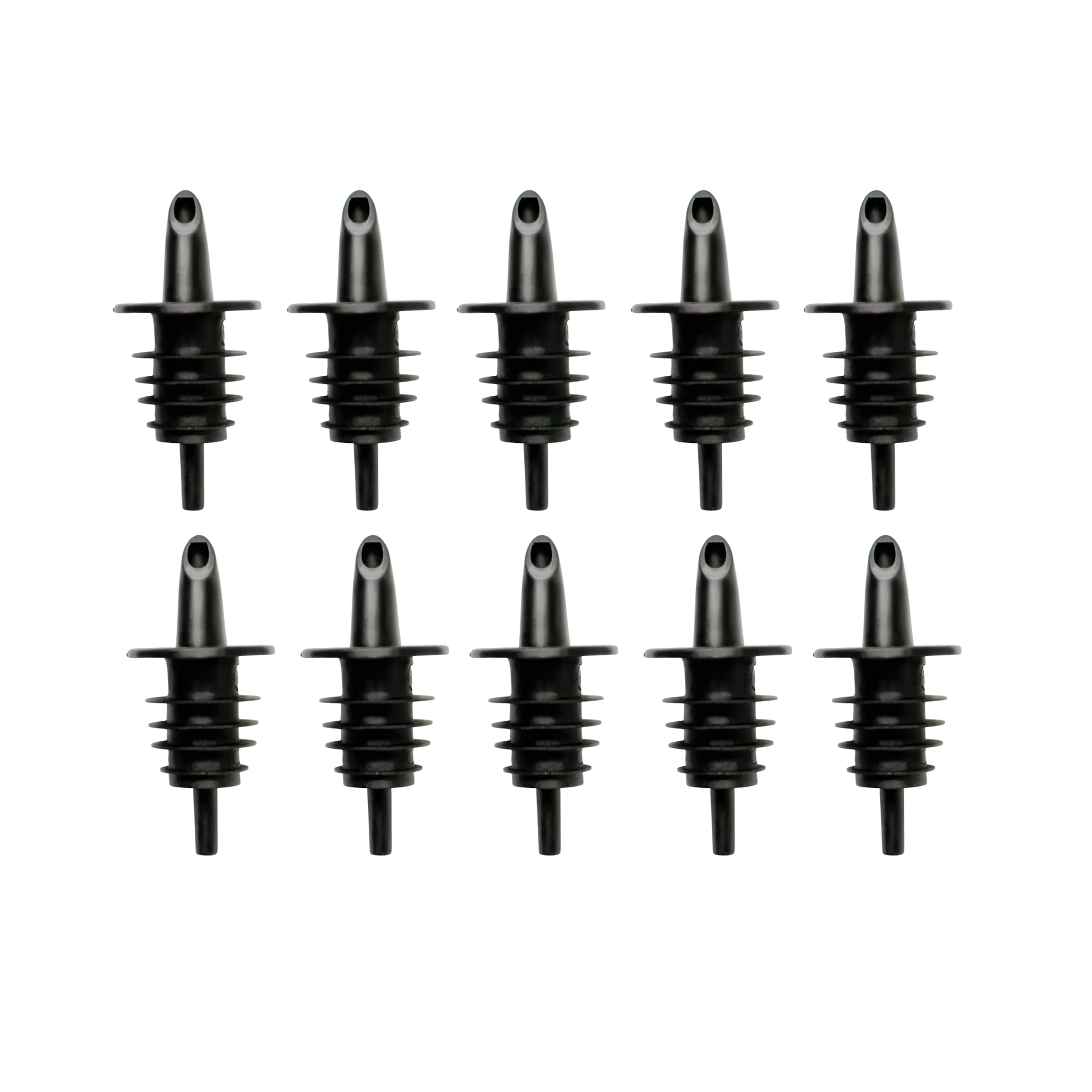 Hawaiian Shaved Ice 10 pack Free Flow Pourers, for