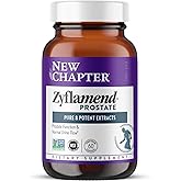 New Chapter Prostate Supplement Zyflamend Prostate with Saw Palmetto + Pumpkin Seed Oil + Turmeric for Prostate Health Vegetarian Capsule, 60 Count
