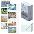 Monolike Message Monet Card - Mix 40 Mini Single cards, 20 envelopes Package