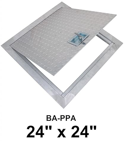 Amazon Com 24 X 24 Flush Aluminum Floor Hatch Home