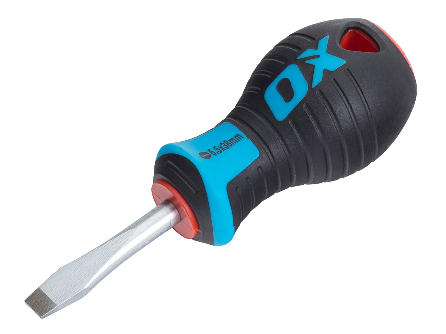 OX Pro Slotted Flared Screwdriver Stubby Flat Head Screwdrivers Adjustable Stubby
