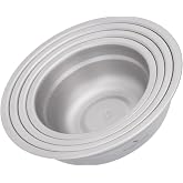 Boundless Voyage Titanium Camping Plate Bowl Set Rice Soup Salad Stackable Serving Bowls Ultralight Dinnerware Set Dishwasher Safe Ti1148t