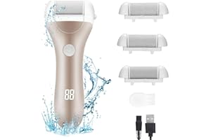 Waterproof Callous Removers for Feet Electric Foot Callus Remover Kit Callus Removal Wolady Electric Foot File Foot Care Rech