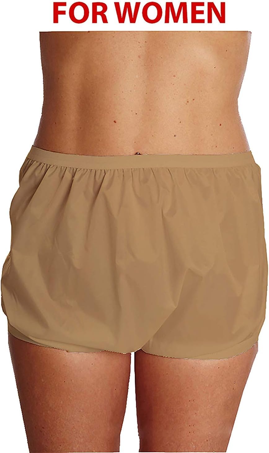 Waterproof Adult Pull-On Pants, Advanced Duralite-Soft, Noiseless - Kleinert's (Beige, Medium): Health & Personal Care
