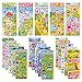 20 Different Scenes, 1000+ 3D Puffy Stickers, Year-Round Sticker Bulk Pack for Teachers, Students, Scrapbooking, Girl Boy Birthday Festival Supplier