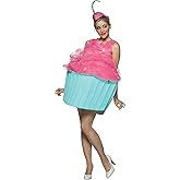 Kuriozud Halloween Ice Cream/Cupcake/Donut Costumes Cosplay Suit Dresses and Hat for Women Role-Playing Party Cosplay Outfits