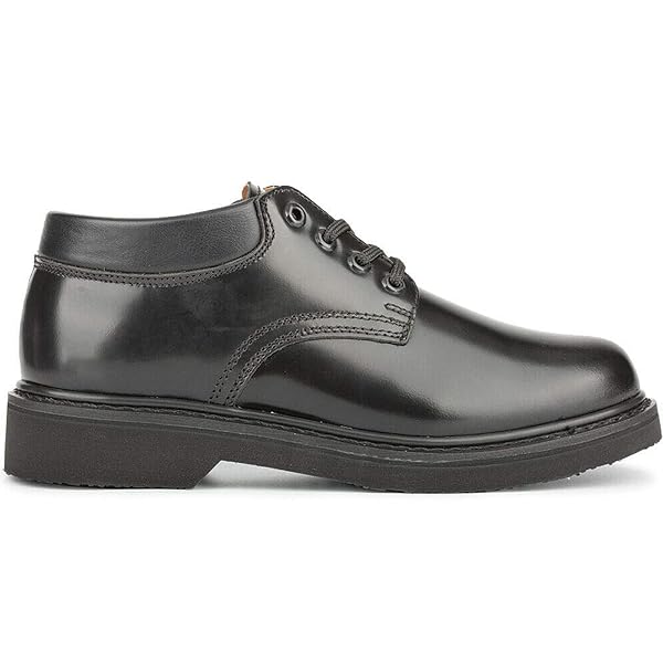 HANDPOINT OXFORD MEN’S BLACK SLIP RESISTANT DURABLE FASHION BREATHABLE EH WORK SHOE 82102 (7 EE)