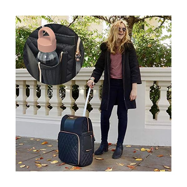 Cabin Max Travel Hack - Maleta de Mano de Viaje para Mujer 55x40x20cm  (Equipaje de Mano) - Vuelosbarato