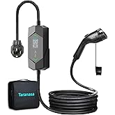 Level 2 EV Charger 40A, 240V Electric Car Charger 20FT Cord, ETL Listed Portable & Home Electric Vehicle Charging Station wit