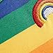 Sooxiwood Little Boys T-Shirt Rainbow Long Sleeve Striped O-Neck Cotton Blend Halloween Rainbow Shirt for Boys Size 24M L-Rainbow