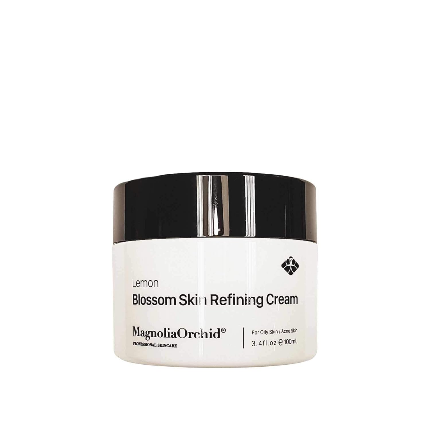 Magnolia Orchid Lemon Blossom Skin Refining Cream for All Skin Types, 3.4 Fl. Oz./100 ml