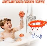 Vicloon Bath Basketball Hoop for Baby with 5 Inflatable Balls & Pump view 6