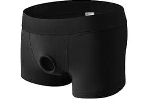 Harness Pants Strapless Underwear for Men Boxer Briefs Cut Out Pothole Bikini Trunks Shorts Open Front Underwear