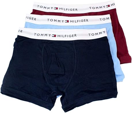 Amazon トミーヒルフィガー 返品 交換不可 トミー ボクサーパンツ Tommy Hilfiger メンズ ボクサーパンツ 3枚セット ボクサー パンツ 下着 3枚組 09tq002 1 シューズ バッグ