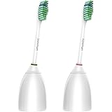 Sonimart Premium Standard Size Replacement Toothbrush Heads for Philips Sonicare e-Series HX7022, 2 pack, fit Sonicare Advance, CleanCare, Elite, Essence and Xtreme Philips Brush Handles