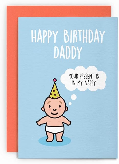 Biglietto Di Auguri Di Compleanno Da The Baby Funny Marito Fidanzato Papa Pops Figlio Fratello Bambini Neonato Saluto Per Lui Joke Lol Buon Compleanno Papa Amazon It Cancelleria E Prodotti Per Ufficio