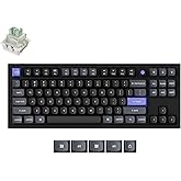 Keychron Q3 HE 8K Magnetic Switch Wired Keyboard, Adjustable Actuation Point Launcher Web App Full Metal Body with PBT Keycaps Hot-Swappable Ultra-Fast Lime Magnetic Switch TKL for Mac Windows Linux