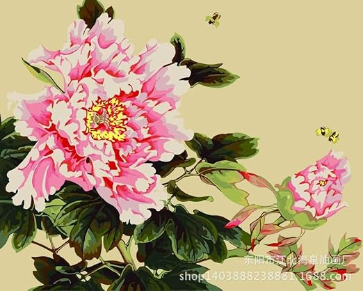 YUSDK Pintura Digital Abstracta de Bricolaje Pintura Decorativa Pintada