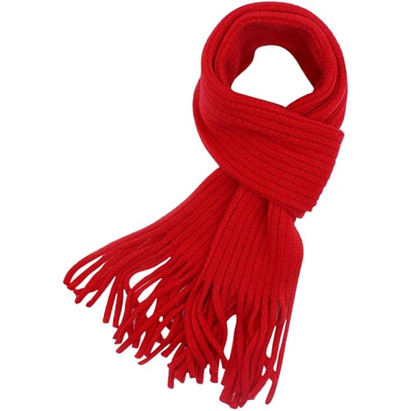 Amazon.com: ZGMYC Baby Kids Knitted Tassel Winter Scarf Soft Warm