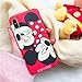 Ultra Slim Soft TPU Red Mickey Minnie Mouse Case for iPhone X iPhoneX 2017 Shockproof Thin Comfortable Textured Smooth Disney Cartoon Cute Chic Lovely Stylish Cool Girls Women Teens Kids