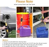 Flintronic Fuel Syphon Pump Large Inner Dia 15 mm with 2 m Hose Manual view 6