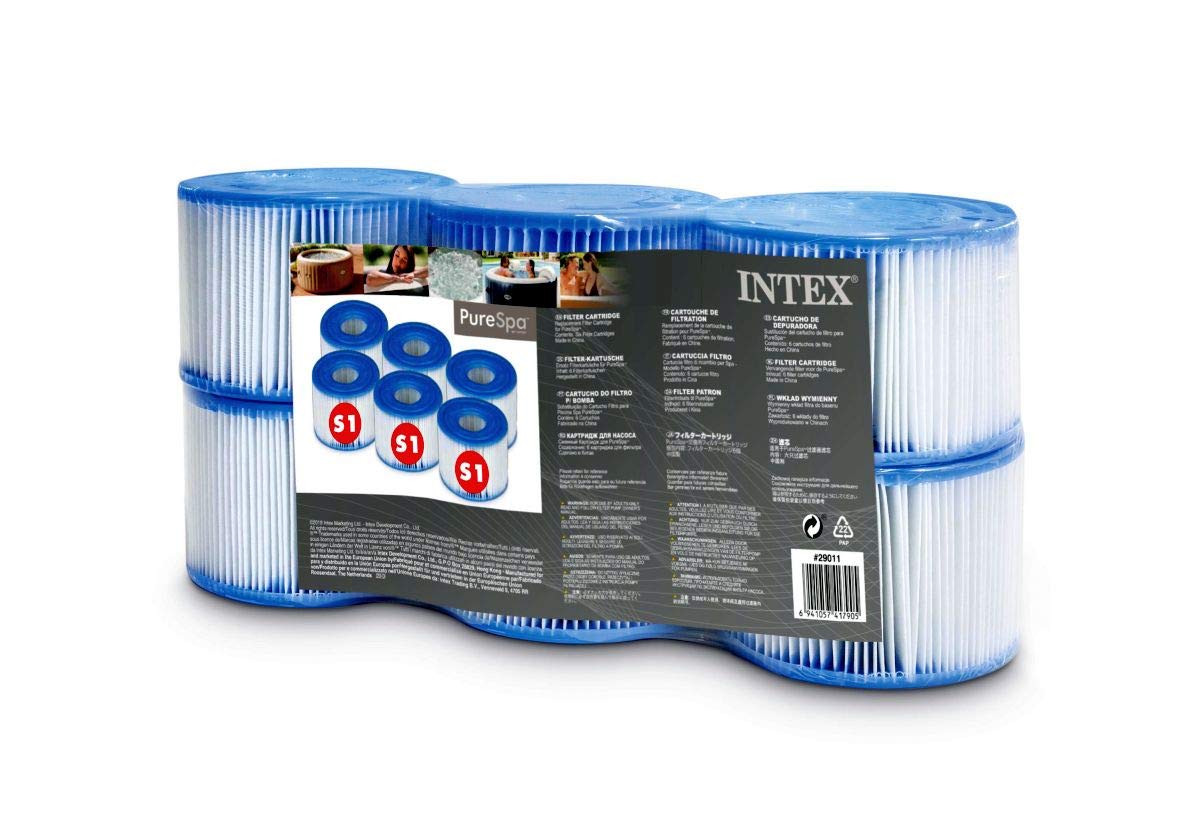 INTEX FILTER CARTRIDGE S1 SIX PACK