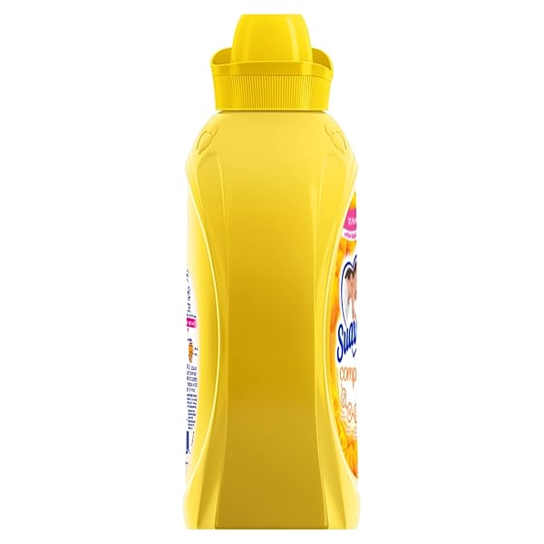 SUAVITEL COMPLETE LIQUID FABRIC CONDITIONER, LAUNDRY FABRIC SOFTENER WITH FABRIC PROTECTION TECHNOLOGY, MORNING SUN, 100 FL OZ, ENOUGH LIQUID FOR 100 SMALL LOADS
