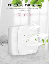 Mellbree Lift Away Filters for Shark NV602UK 4 Pack Compatible view 5