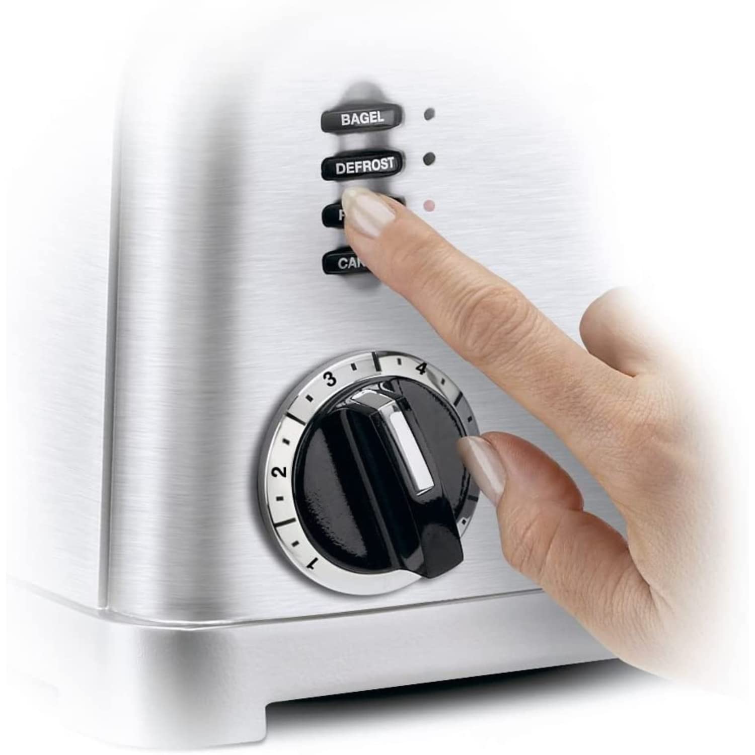 Cuisinart CPT160 Metal Classic 2Slice Toaster, Brushed Stainless