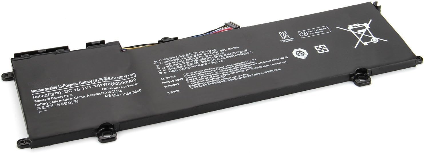7XINbox 91Wh 6050mAh AA-PLVN8NP Laptop Battery compatible with Samsung ATIV Book 8 Touch Series NP880Z5E NP880Z5E-X01 NP880Z5E-X02NL NP880Z5E-X03CA