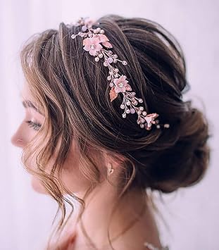 unicra braut hochzeit haar weinblatt stirnband einfache kopfschmuck brautschmuck haarschmuck fur frauen